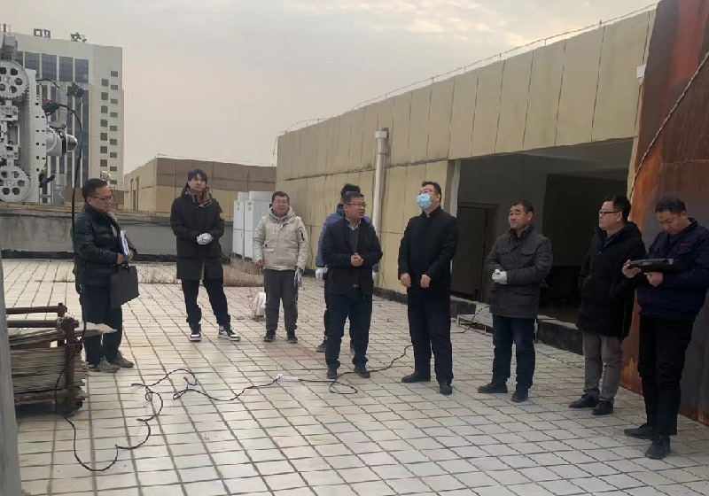 洛陽高新區管委會副主任張現利一行到公司進行調研